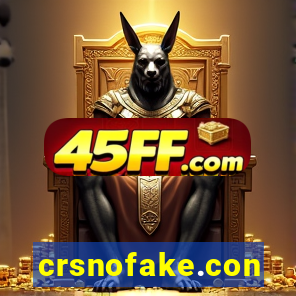 crsnofake.con